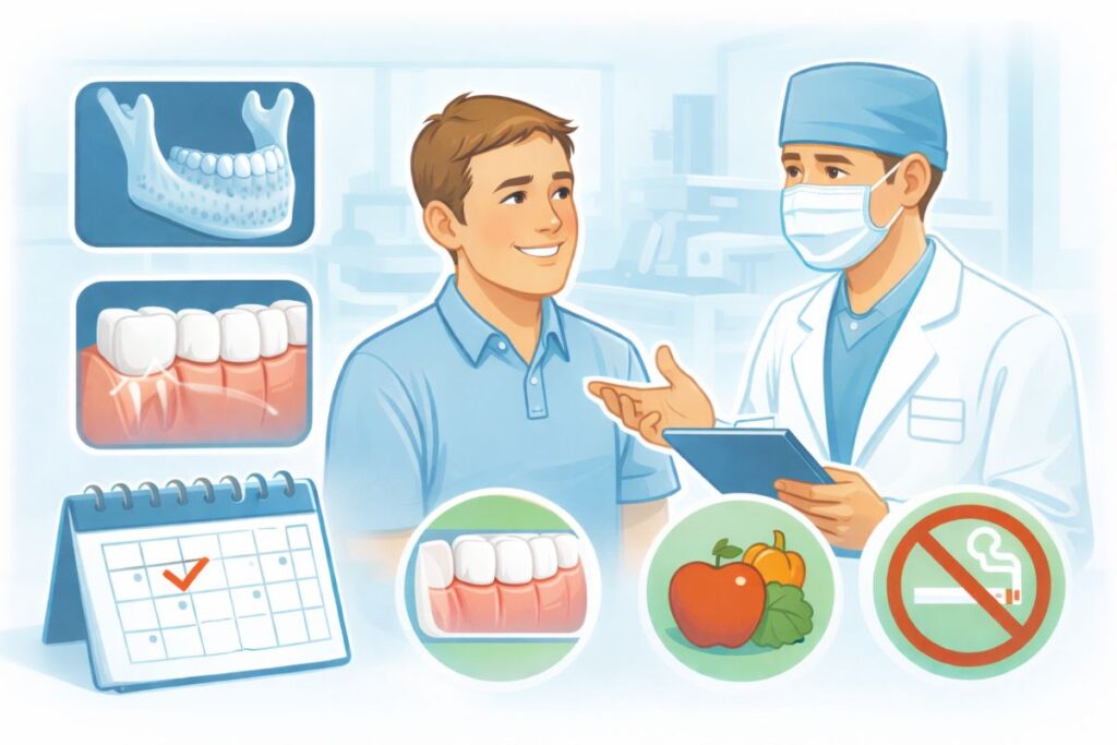 factors to determine a dental implant candidate