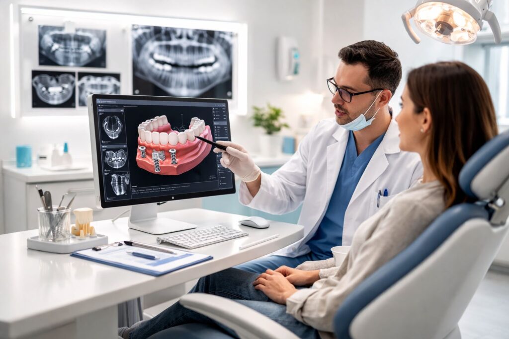 initial consultation for dental implants